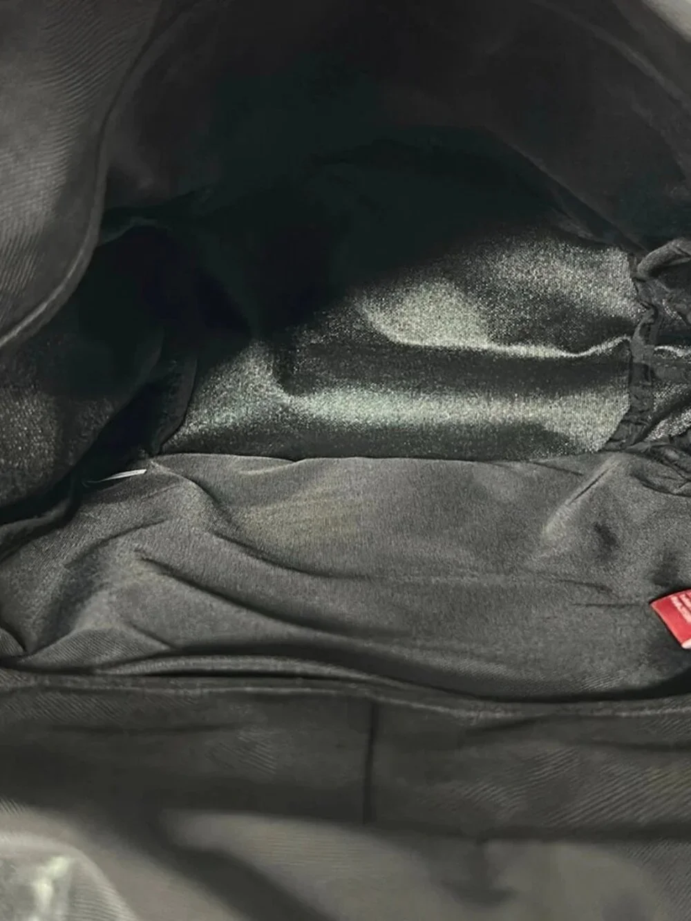Manhattan Portage Black Red Multi Nylon Backpack